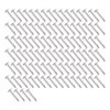 100Pcs Self Drilling Screw M4.2x25 Round Washer Stainless Steel Fastener