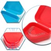 TAORANJU 2 Pcs Retainer Cases Denture Box Orthodontic Dental Retainer