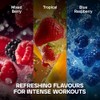 Bulk Pure Instant Branched Chain Amino Acids (BCAA), Blue Raspberry,