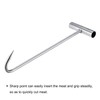 sourcing map T-Handle Meat Boning Hook, Galvanized T Hooks for