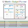 OSYLICT Budget Planner,Monthly Finance Organizer with Expense Tracker Notebook to