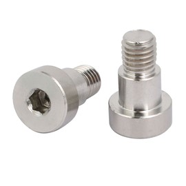 uxcell 304 Stainless Steel Hex Socket Shoulder Bolt 12mm Shoulder Dia 10mm Shoulder Length M10 Thread 2PCS