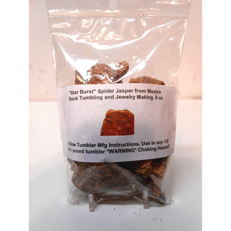 Rockhound's 1st Choice Rock Tumbler Gem Refill Kit -Mexico Star
