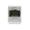 Siemon Universal Cat6 Angled Jack Module, White MX6-02