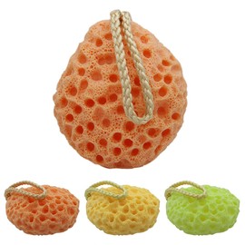 STOBAZA Shower Sponge Kids Bath Sponges Exfoliator Bath Scrub Exfoliating Bath Sponge Remover Dead Skin Face Exfoliator Sponge Face Washing Spa Exfoliator Bath Shower Baby Body Dishwasher