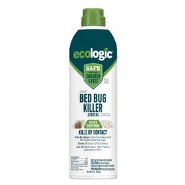 Ecologic Bed Bug Killer, Kills Bed Bugs & Bed Bug Eggs, Use on Mattresses, Bed Frames, Suitcases and More, Aerosol Spray, 14 fl Ounce