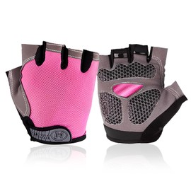 E T EASYTAO Guantes Deportivos Mujer y Hombre, Guantes de Fitness y Ciclismo, Diseño Medio Dedo y Transpirable para Levantamiento, Ejercicio Físico o Entrenamiento al Aire Libre