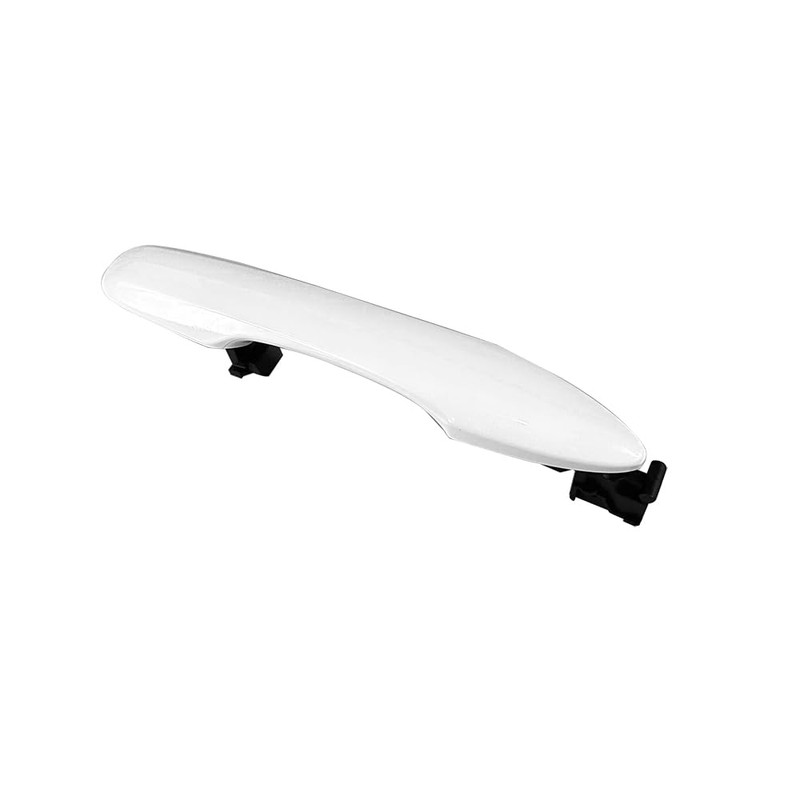 HUYILUN0104 1 Lot 4 Doors White Exterior Door Handle Compatible