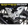 シフトアップ(SHIFT UP) バイク用品 ビレットステップバー GSX-R125(18-23年) | GSX-S125(18-23年) | GSX-R150(18-23年) シルバー