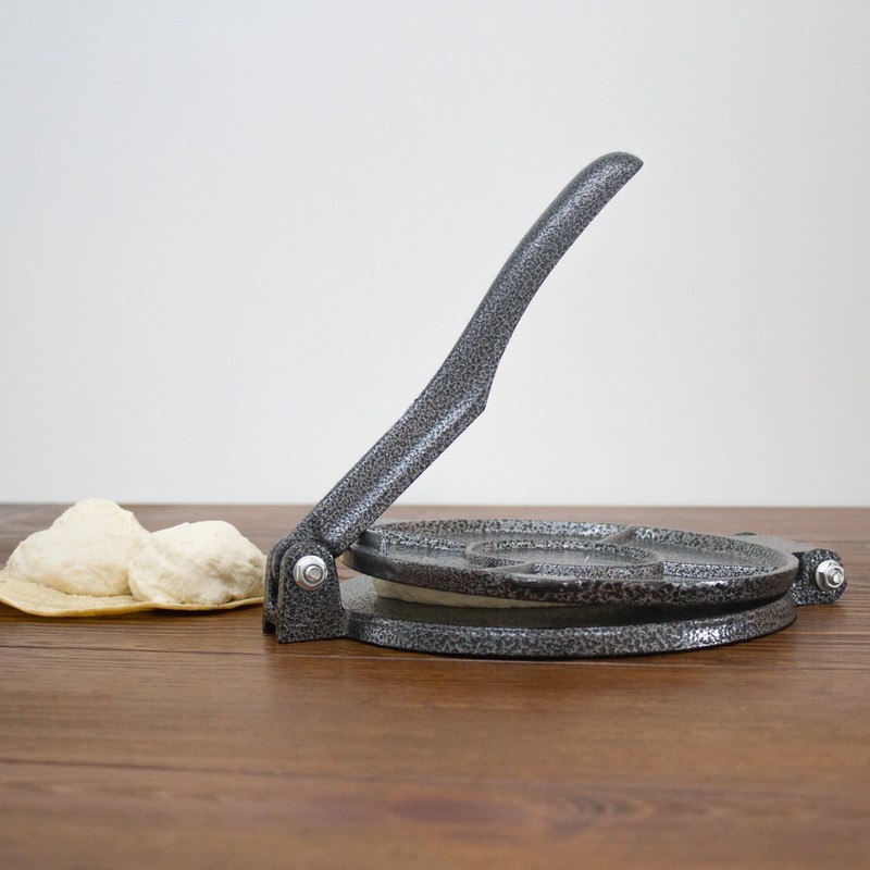 8 Inch Cast Iron Tortilla Press - Tortilladora Flour Tortilla