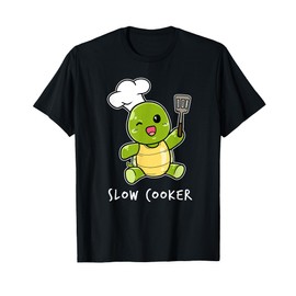 Divertente cucina Slow Cooker Cottura della tartaruga Maglietta