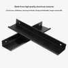 Peaha 10 Pack Kitchen Cabinet Handles 7-1/2 inch Black Pulls