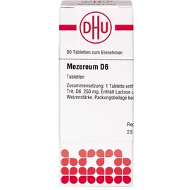 DHU Mezereum D6 Tablets, Pack of 80 Tablets