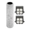 【Version 2, Detachable】(3 Pack) S7 Pro Brush Rollers and HEPA