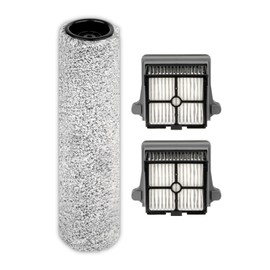 【Version 2, Detachable】(3 Pack) S7 Pro Brush Rollers and HEPA Filters Compatible With Tineco Floor One S7 Pro, Floor One S6 Wet Dry Vacuum Cleaner (Excluding Handle)