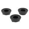 Lifeswonderful - Set of 3 Replacement Screw-in Rubber Cane Tips