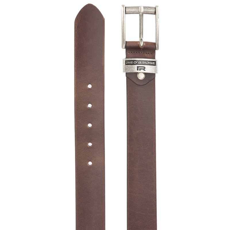 Redbridge Men's Genuine Leather Belt, brown