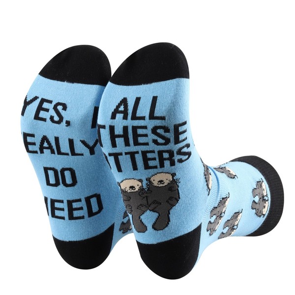 BDPWSS Otter Socks Otter Lover Gift Yes I Really Do