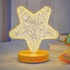 Table Lamp 3W Remote Control Warm Light Exquisite Look Timing