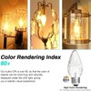 F15 40W Incandescent Light Bulbs, Daylight White 5000K,ge Light Bulbs
