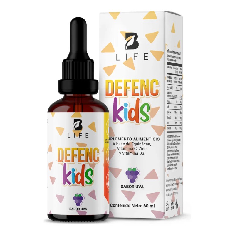 Suplemento Sistema Inmune Liquido Gotas Niños Life