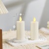 Luminara Set of 2 Luminara Flameless Votive LED Candles Ivory