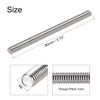 sourcing map 15Pcs M6 x 80mm Fully Threaded Rod 304