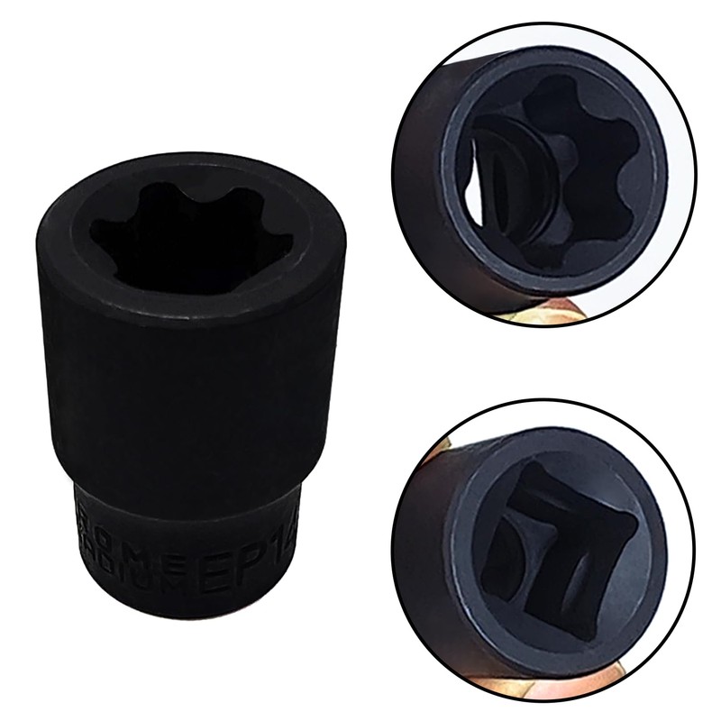 JEUCLEL EP Socket EP14, 3/8” drive Female External E-Torx Plus