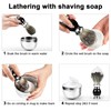 GRUTTI Premium Shaving Brush Set，Luxury Razor and Brush Stand Soap