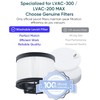 LEVOIT LVAC-300 / LVAC-200 MAX Vacuum Cleaner Replacement Filter, 4