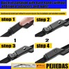 PEJIEDAS 3 x OEM Wiper Blades, Replacement Wiper Blades for