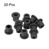 QUARKZMAN Pack of 20 T-shaped rubber hole seals, mounting diameter