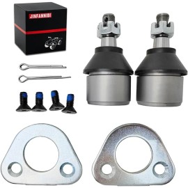 JINFANNIBI 2 Set Ball Joint & Bracket Kit for Polaris Scrambler 400 500 ACE 325 500 570 900