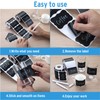 MOTYAWN Chalkboard Labels Sticker - 158 Pcs Waterproof Blackboard Reusable