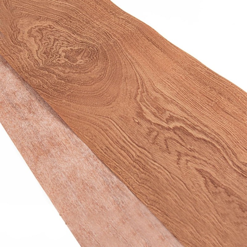 Natural Sapele Wood Veneer Sheets 11"x98" | Ideal for Furniture