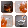 27 oz Glass Filtering Tea Maker Teapot with a Warmer