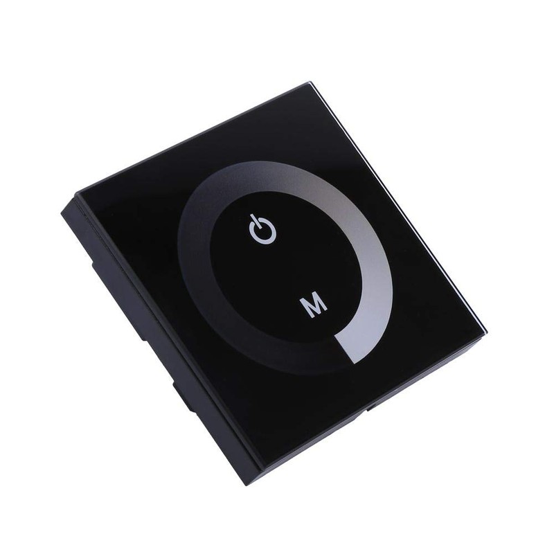 Nikou Monochrome Touch Screen LED Controller, DC 12V-24V Wall Touch