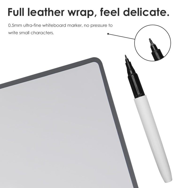 ChiiGe Dry Erase Whiteboard Notebook, A5 Reusable whiteboard Notebook, Dry
