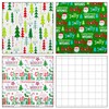 Merture Green Christmas Wrapping Paper Roll Set - 17 Inch