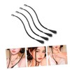 FRCOLOR 4 Pieces Braided Wig Clips Curly Hair Ponytail Braided