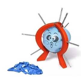 Ballonspiel für Kinder Spannendes Ballon Platzen Spielzeug Partyspiel mit Würfel und Stäbchen Interaktives Spiel für Jungen und Mädchen Familienspiel für Gruppen Indoor Tischspiel