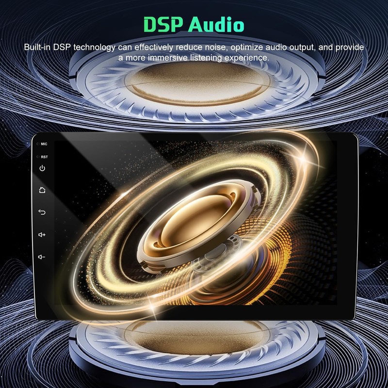 [Qualcomn 8 Core 4+64G] Double Din Android Car Radio with