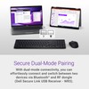 Dell MS355 Silent Mouse - Programmable scroll wheel, Secure dual-mode