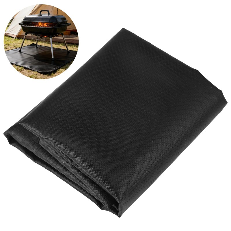 Skdqiee Fireproof Mat 39.4 x 39.4 Inch, Fiberglass Insulation Pad,