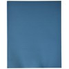 School Smart Heavy Duty 2 Pocket Portfolio with 3 Hole Fastener - 9 1/2 x 11 3/4 - 25 Pack - Light Blue