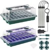 Sondiko Seed Starter Tray with Grow Light, 80 Cells Seed