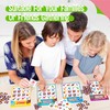 SpriteGru Alphabet & Numbers Bingo Game, Upper/Lowercase Letters, 52 First