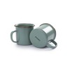 BAREBONES Enamel Cup Set of 2 (Enamel Cup, Mint Green)