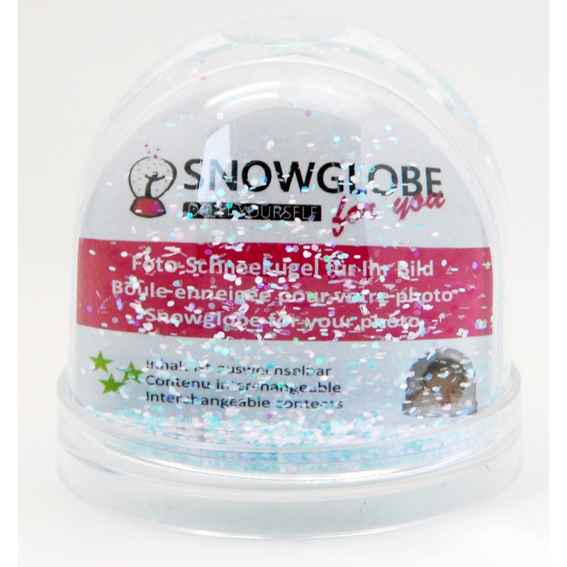 Snowglobe for you 50001 Photo Snow Globe Large with Picture