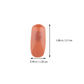 FRCOLOR 300 Pcs False Nail Tips, Replacement Refill Nail Tips False Nail Tips DIY Nail Training Manicure DIY Print Practice Tool for Practice Hand